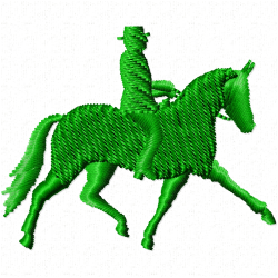 Horses Embroidery Design 11 Horses Embroidery Design 11
